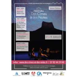 Festival Des Cimes et des Notes au Cairn de Lans-en-Vercors