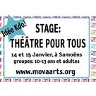 Stage de théâtre pour tous - Mova Arts