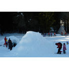 Construction d'igloo et goûter - Ecole de ski de fond et raquettes
