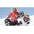 Cours collectifs de ski alpin sur le secteur de la Turche