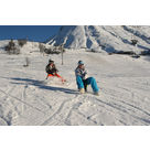 Pratique du Yooner sur les pistes de ski