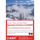 "Face au Mont-Blanc" : La plus gourmande des sorties raquettes