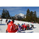 Biathlon avec les moniteurs de l'Ecole de Ski Français
