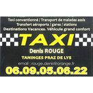 Taxi Denis Rouge