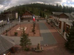 Webcam Place du village Valberg