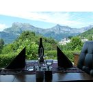 A la table du Liberty Mont Blanc